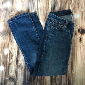 White House black market cropped jeans